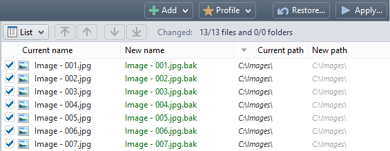Preview new file extension